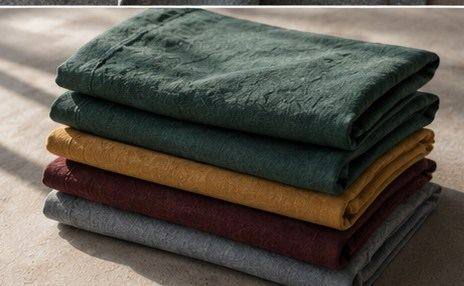 Linen folded