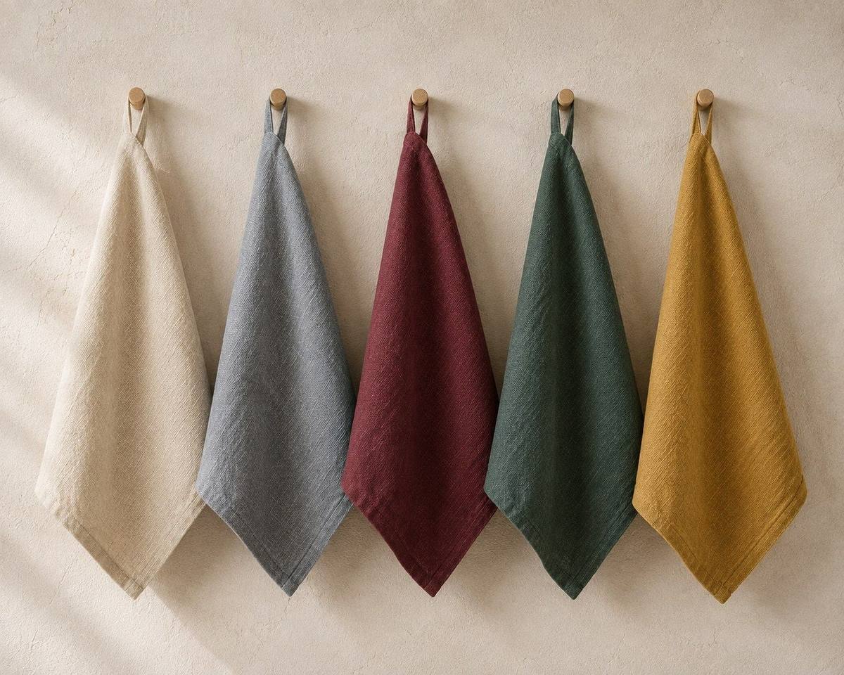 Linen in the atelier
