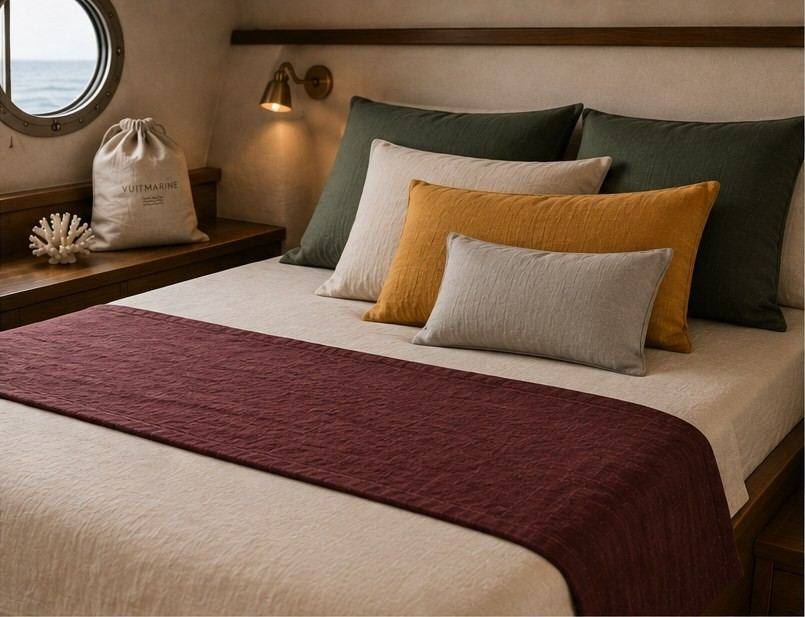 Linen throw