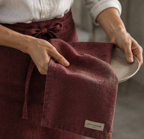 Linen in the atelier