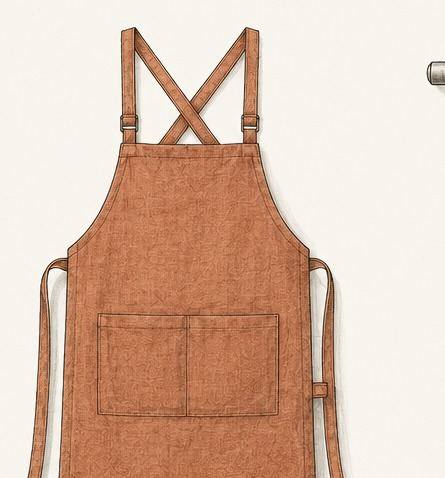 Cross-Wrap Apron illustration