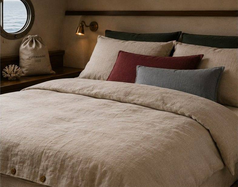 Bedding made to the berth